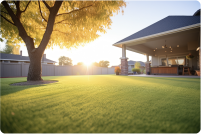 big backyard